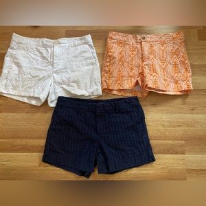 LOT OF 3 BANANA REPUBLIC SHORTS